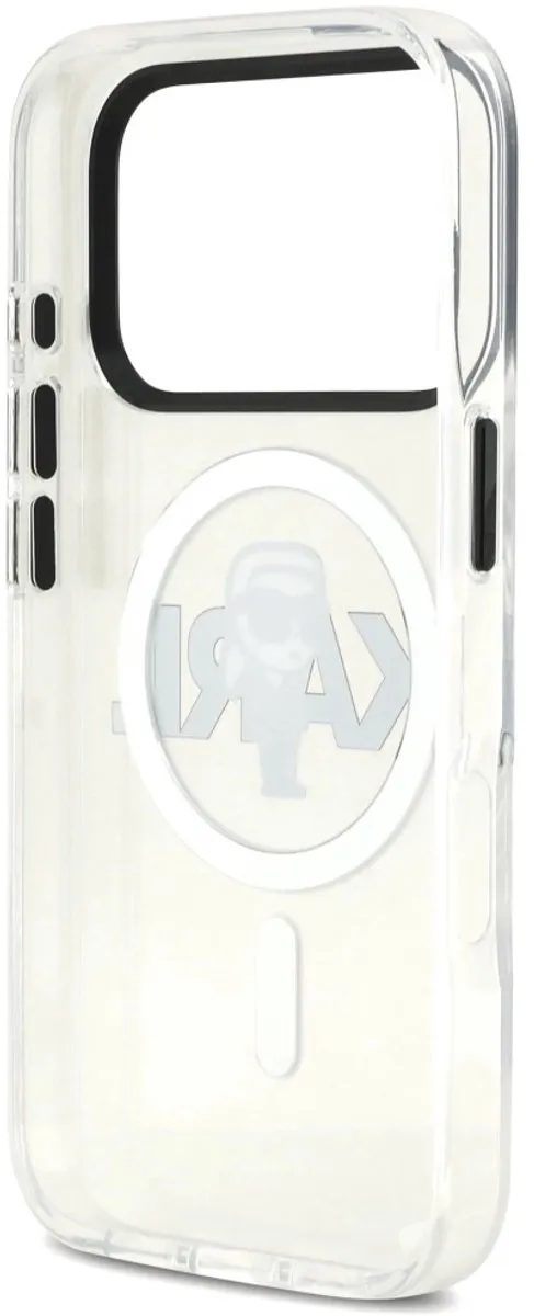 Karl Lagerfeld Case IML Sketch Logo MagSafe - iPhone 17 Pro - Zwart