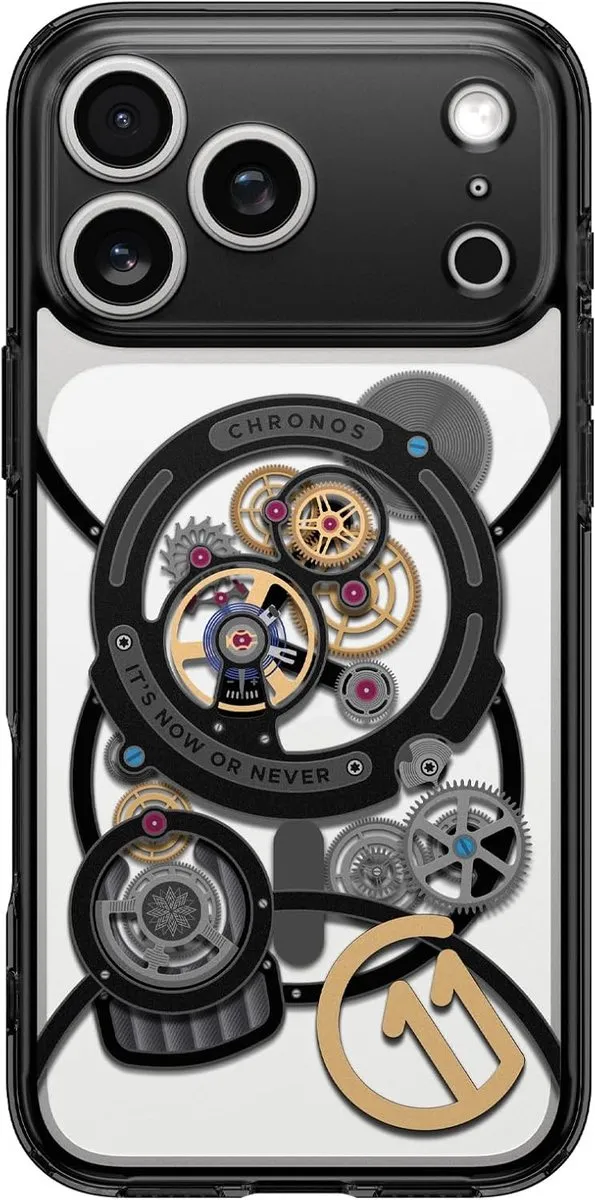 Spigen Ultra Hybrid MagFit ACS06901 Hoesje - iPhone 17 Pro - Zwart