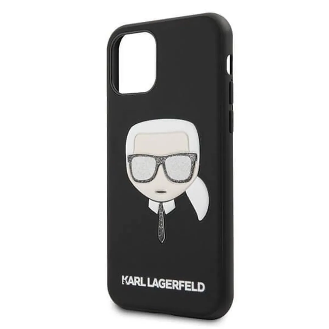 Karl Lagerfeld KLHCN58GLBK Hoesje iPhone 11 Pro - Zwart