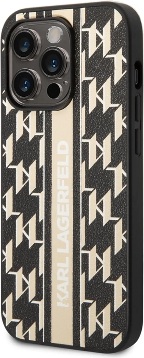 Karl Lagerfeld iPhone 14 Pro Hoesje H4868 - Zwart - afbeelding 6 van 6