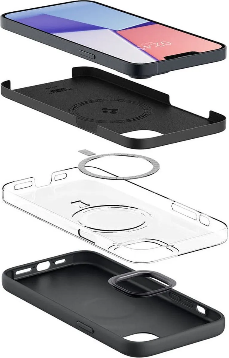 Spigen Apple iPhone 14 Plus MagSafe Hoesje - Zwart