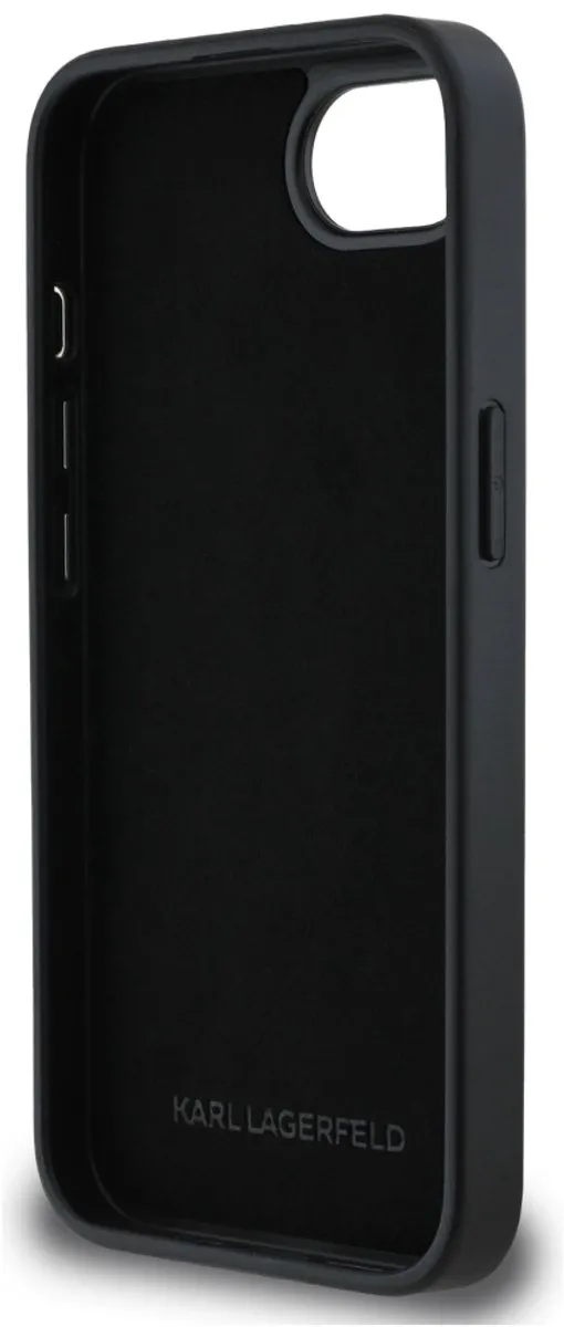 Karl Lagerfeld Hoesje Monogram Choupette iPhone 16E - Transparent