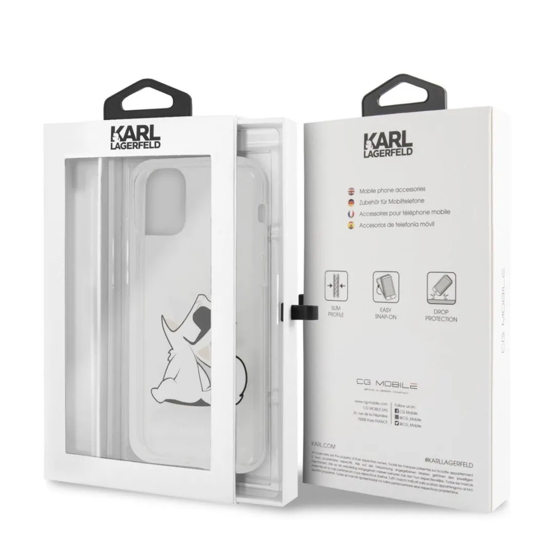 Karl Lagerfeld Choupette Hoesje iPhone 11 - Transparant