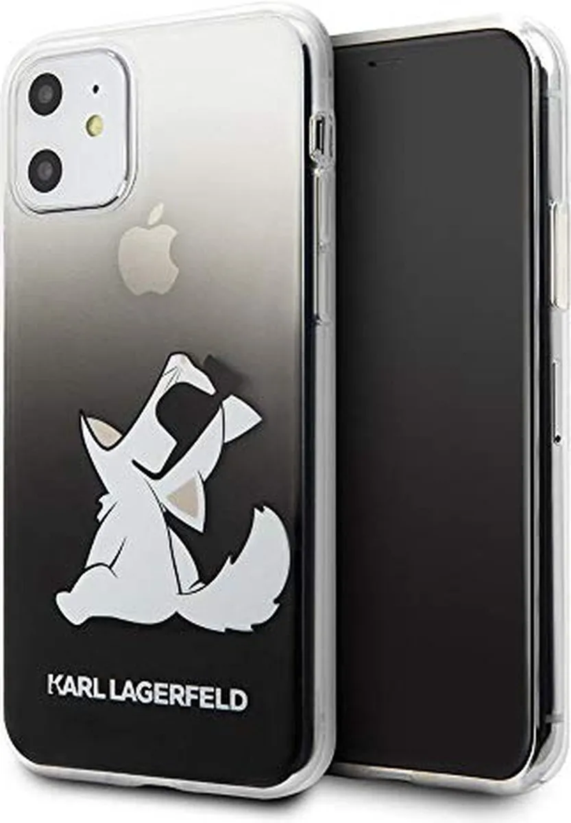 Karl Lagerfeld Choupette Hoesje iPhone 11 - Transparant
