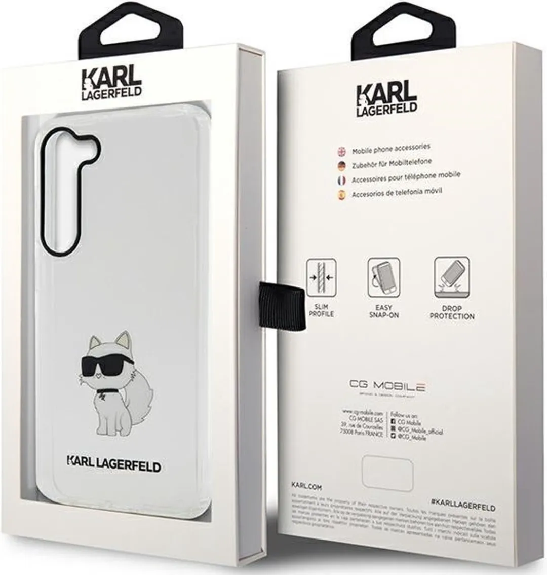 Karl Lagerfeld KLHCS23SHNCHTCT S23 S911 Koffer - Transparant - afbeelding 6 van 6