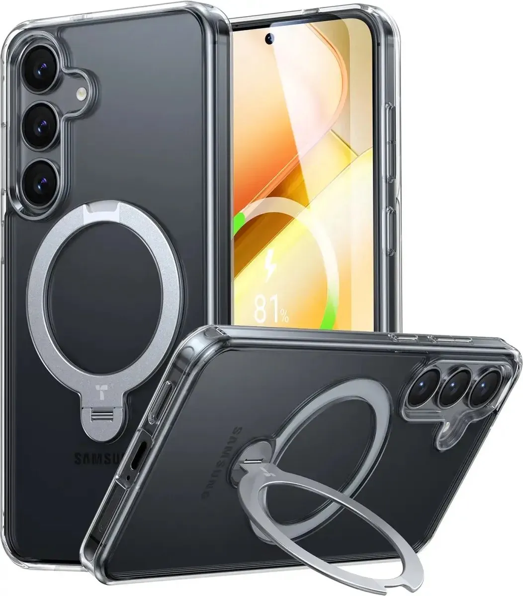 Spigen TORRAS Ostand Spin Magnetic Back Cover Galaxy S25 Plus