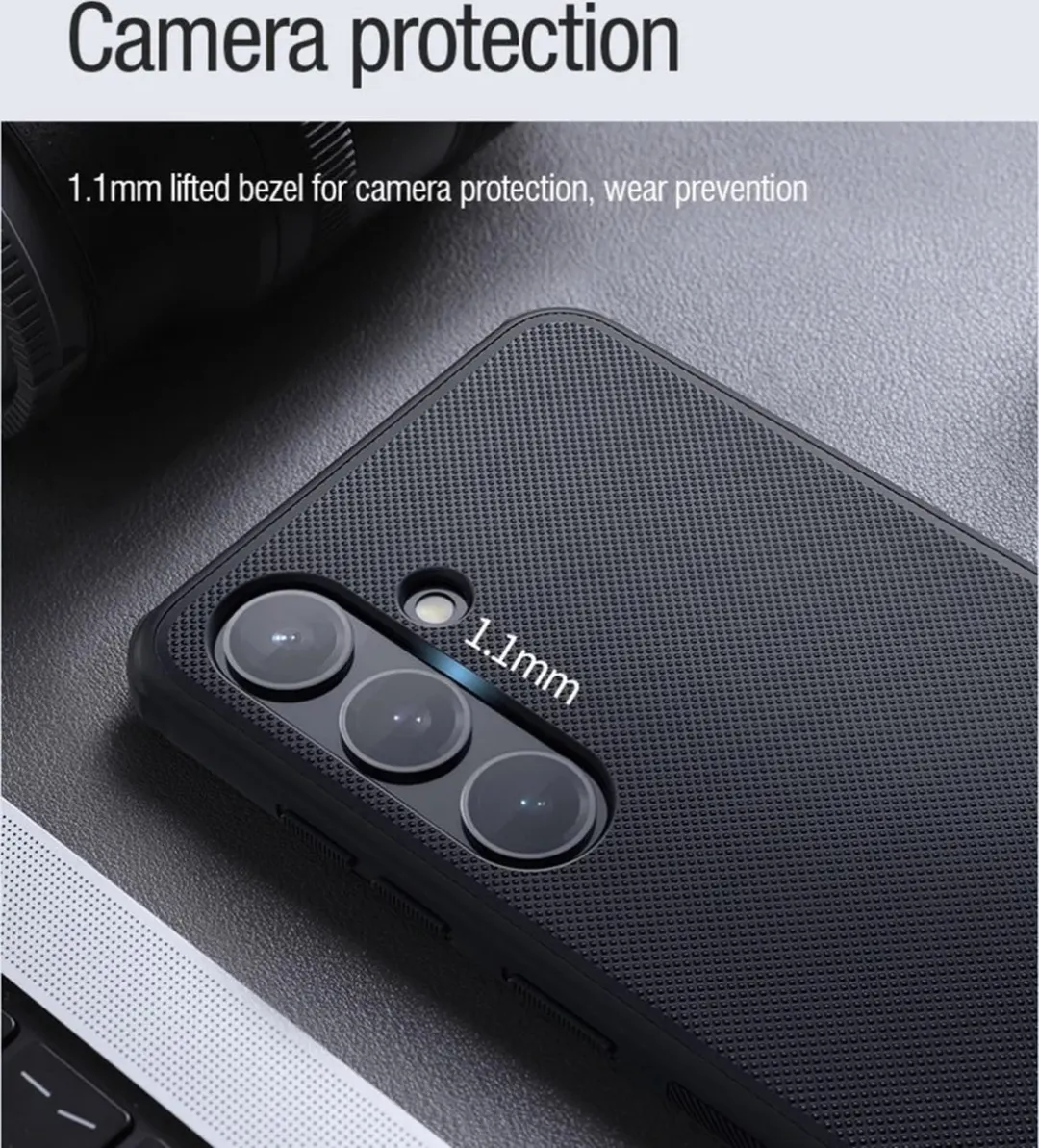 Nillkin Frosted Shield Hoesje Samsung Galaxy S24 Plus - Zwart