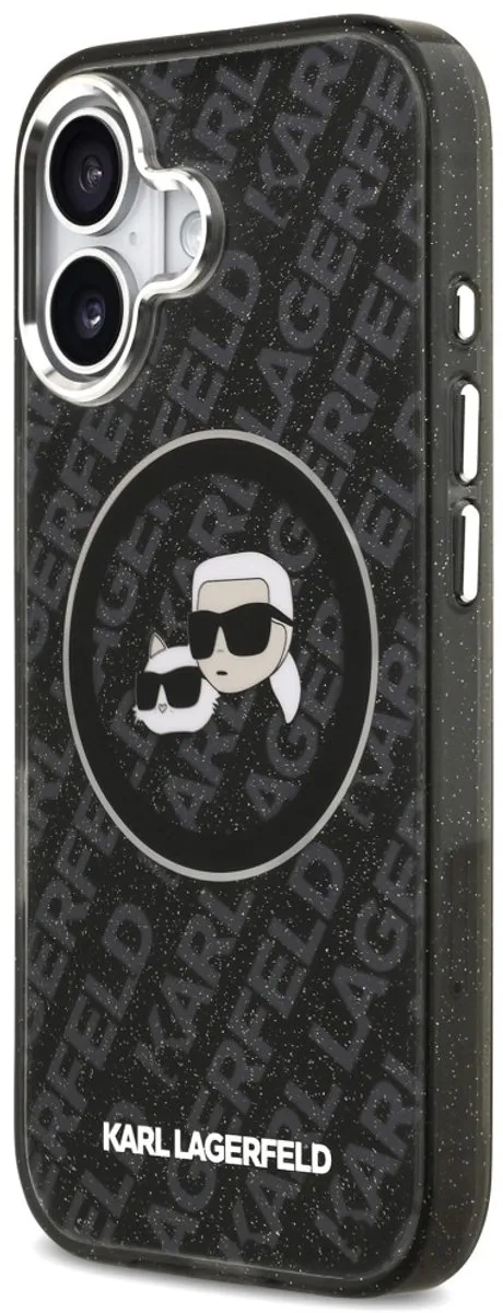 Karl Lagerfeld iPhone 17 Hoesje - Magsafe - Zwart