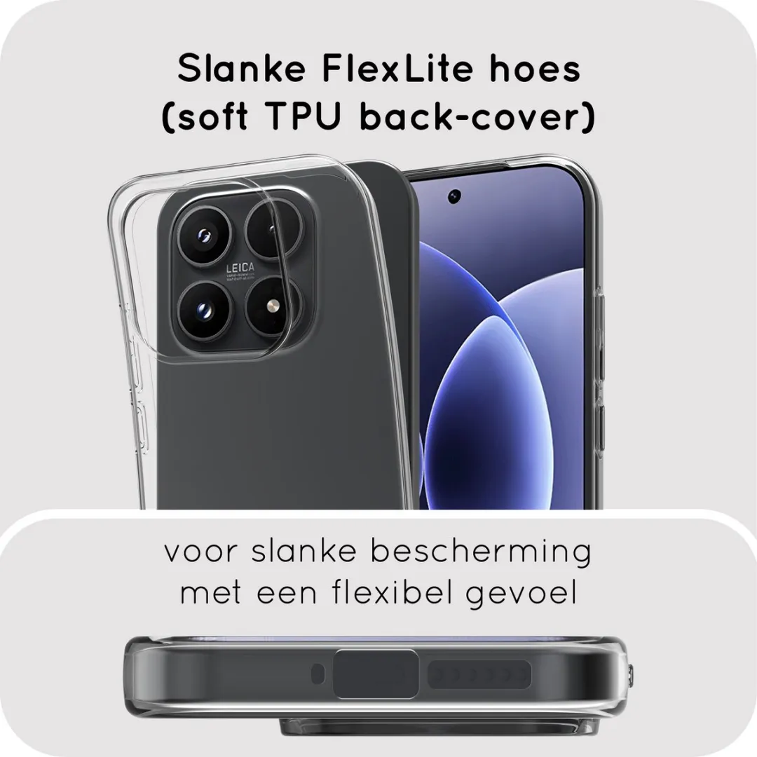 Just in Case Xiaomi 17 Hoesje MXM2895KL0 - Siliconen - Transparant - afbeelding 6 van 6
