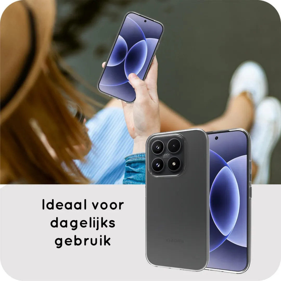 Just in Case Xiaomi 17 Hoesje MXM2895KL0 - Siliconen - Transparant