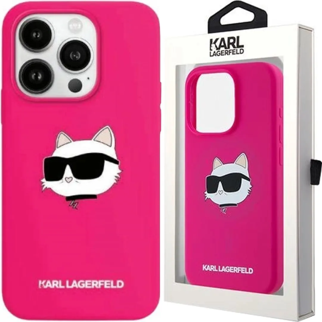 Karl Lagerfeld Choupette Head MagSafe-hoesje iPhone 15/14 Plus