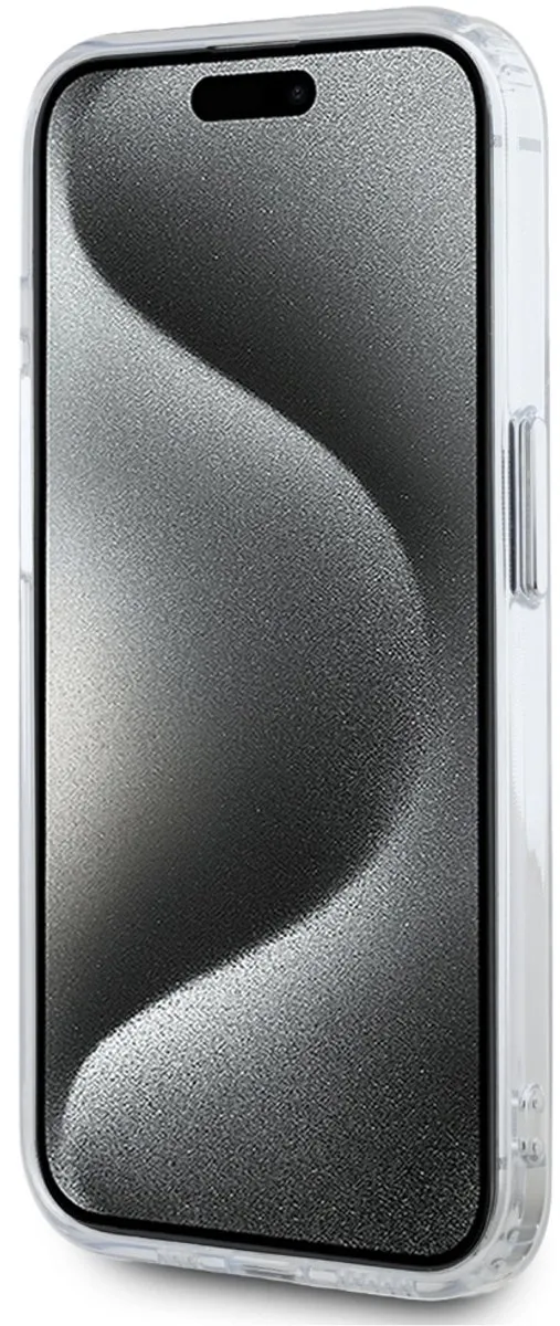 Karl Lagerfeld IML Magsafe Hoesje - Transparent