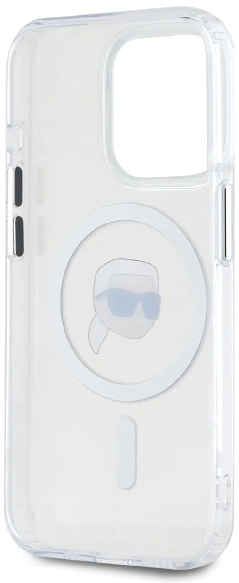 Karl Lagerfeld IML Magsafe Hoesje - Transparent