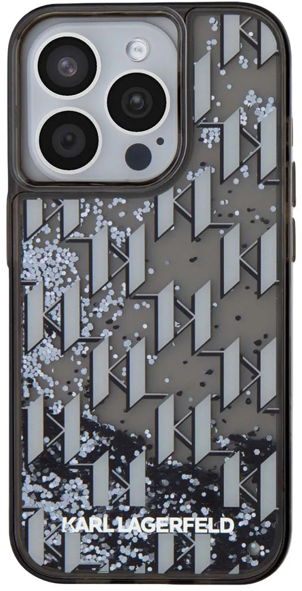 Karl Lagerfeld Hoesje iPhone 15 Pro Max KLHCP15XLKLGKCCK