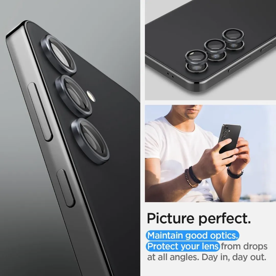 Spigen Optik Pro Camera Screenprotector Samsung Galaxy S24 FE - 2 Stuks