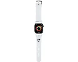 Karl Lagerfeld Choupette 3D Rubberen Hoofdband - Apple Watch 38/40/41mm - Wit