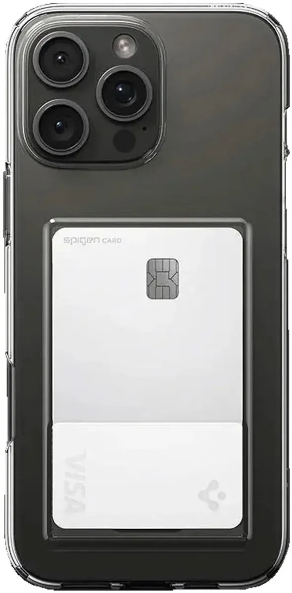Spigen Crystal Slot Back Cover iPhone 16 Pro Max - Transparant