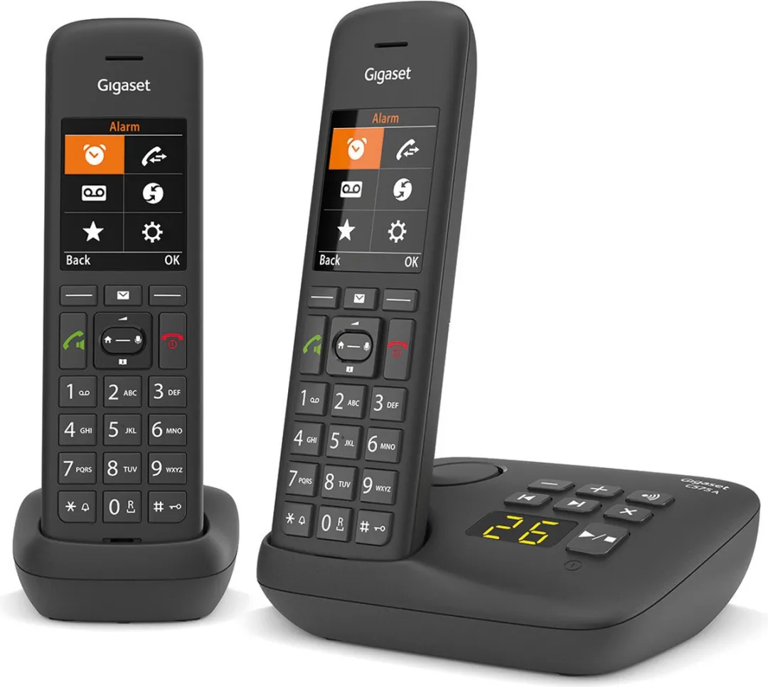 Gigaset C575A Duo DECT Telefoon - 2 Handsets - Zwart