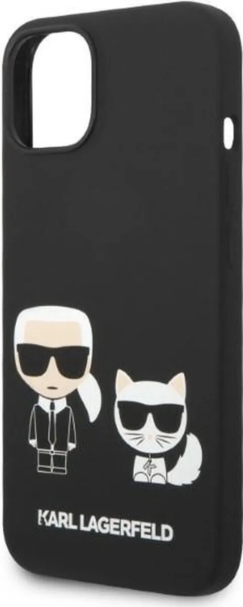 Karl Lagerfeld KLHMP14MSSKCK iPhone 14 Plus Hoesje - Zwart