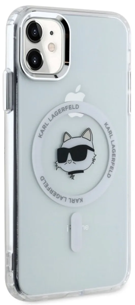 Karl Lagerfeld Hardcase Hoesje iPhone 11/XR 6.1 - Transparent