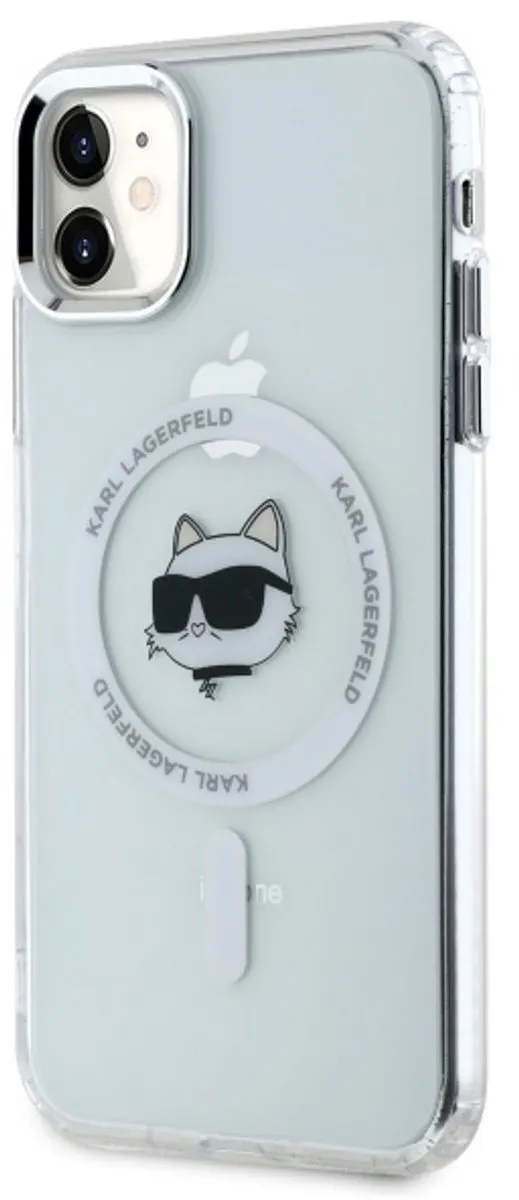 Karl Lagerfeld Hardcase Hoesje iPhone 11/XR 6.1 - Transparent