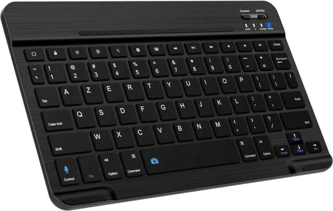 Just in Case Tablethoes met Toetsenbord 9715509 - Samsung Galaxy Tab S7 FE - Zwart