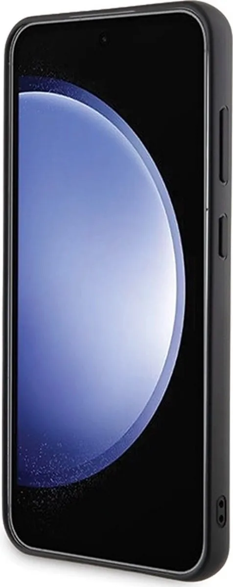 Karl Lagerfeld Ikonik Hoesje 3D Rubber - Samsung Galaxy S24+ - Zwart