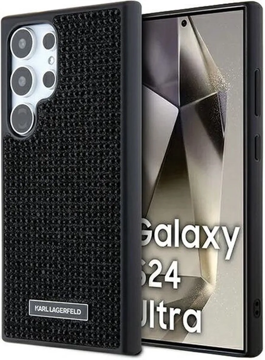 Karl Lagerfeld Rhinestones Back Case S24 Ultra