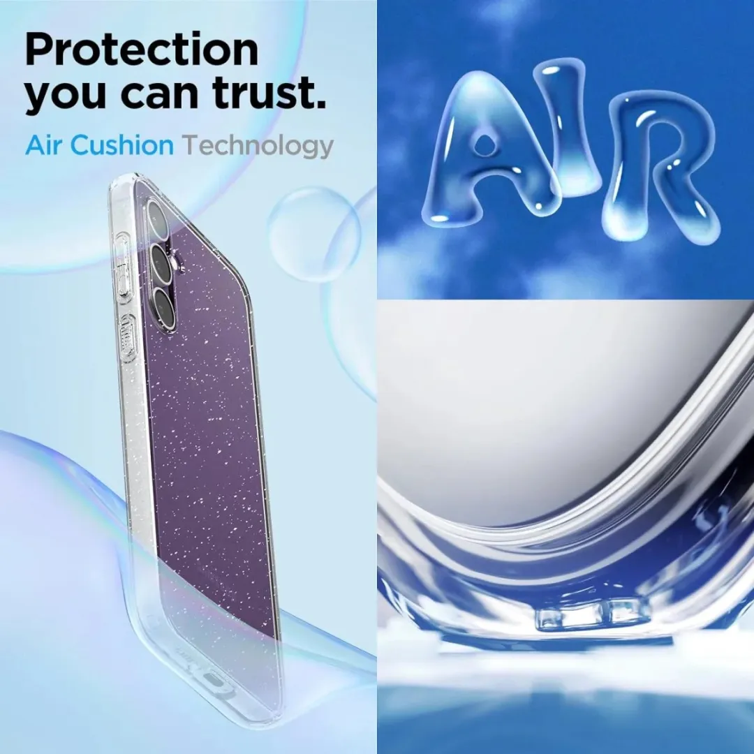 Spigen Galaxy S23 FE Liquid Crystal Hoesje - Transparant