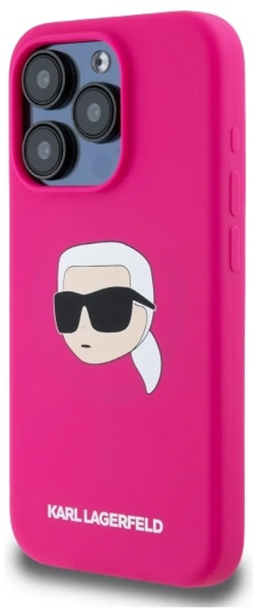 Karl Lagerfeld Hoesje iPhone 15 Pro Max 6.7 - Siliconen - Transparent - afbeelding 6 van 6