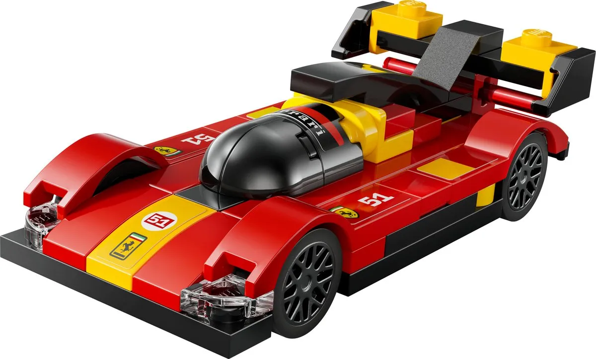 LEGO Speed Champions 30709 Ferrari Hypercar - 62 Stukken