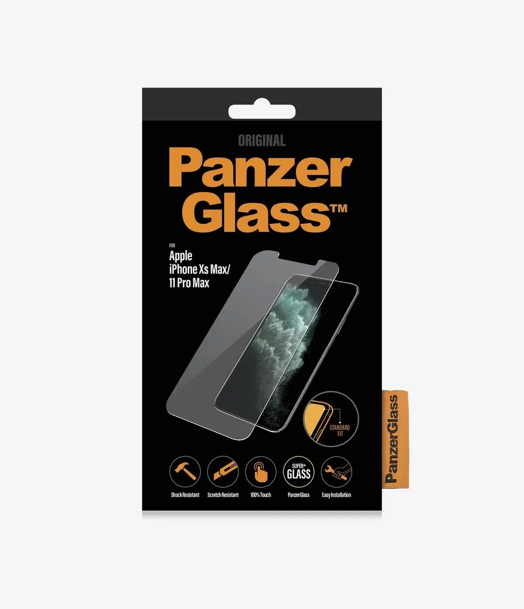 PanzerGlass PZ-2663 Screenprotector iPhone XS Max - Case Friendly