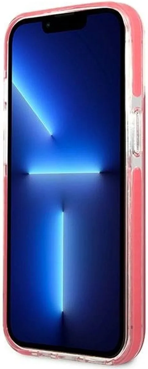 Karl Lagerfeld KLHCP13XTPECPI iPhone 13 Pro Max Hoesje - Roze