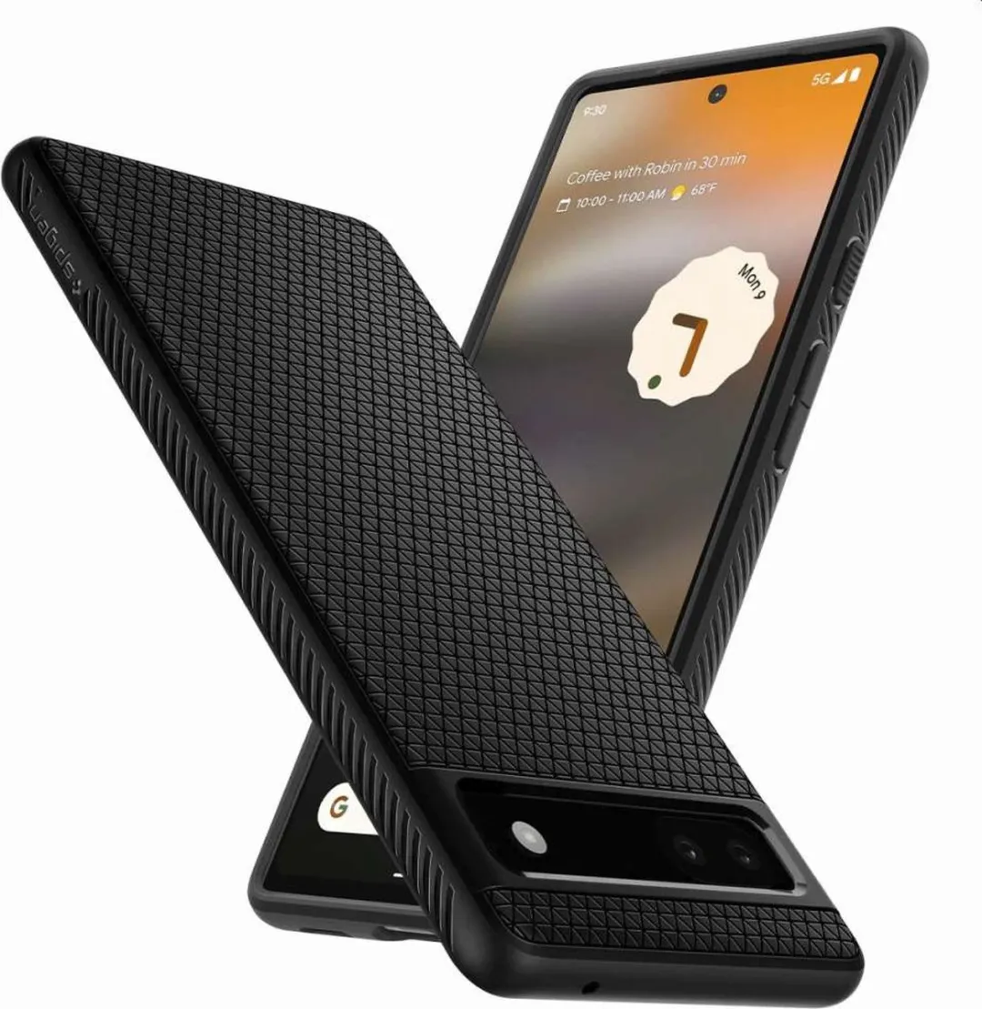 Spigen Liquid Air Hoesje Google Pixel 6 - Zwart
