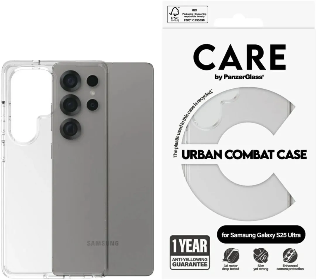 PanzerGlass Hoesje Samsung Galaxy S25 Ultra - Transparent - afbeelding 6 van 6