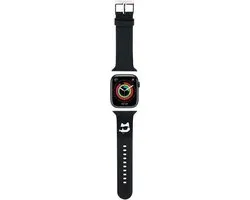 Karl Lagerfeld Choupette Hoofdband Apple Watch - 3D Rubber - Zwart