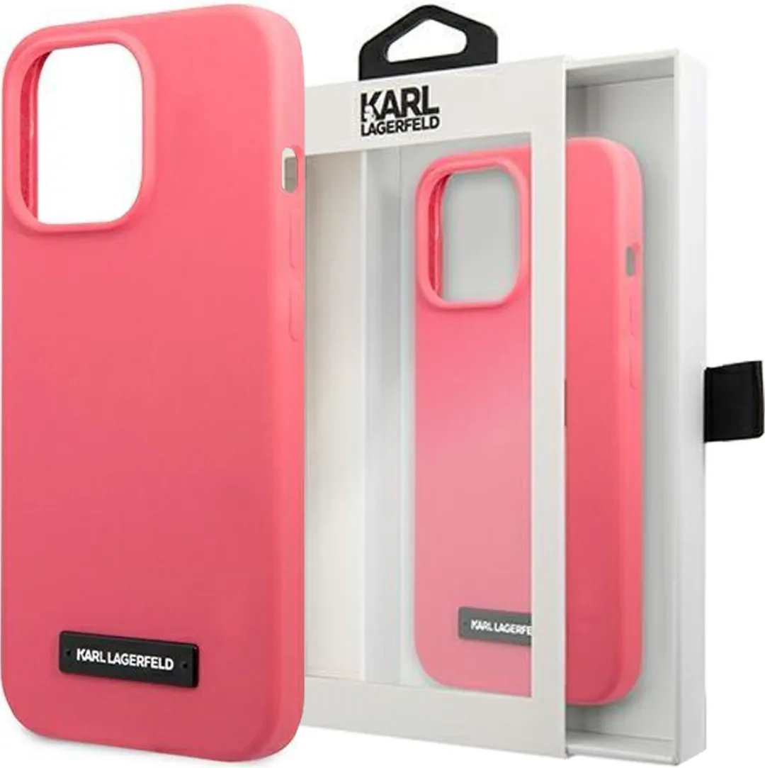 Karl Lagerfeld KLHCP13SSLMP1PI iPhone 13 mini Hardcase