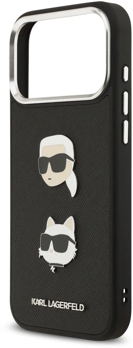 Karl Lagerfeld Back Cover Case iPhone 17 Pro Max - Zwart