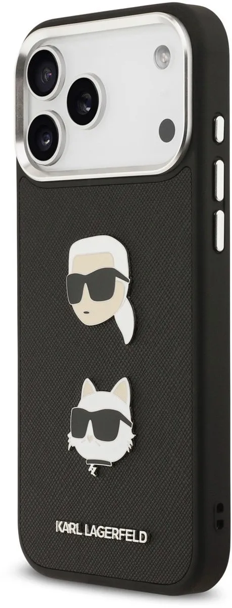 Karl Lagerfeld Back Cover Case iPhone 17 Pro Max - Zwart