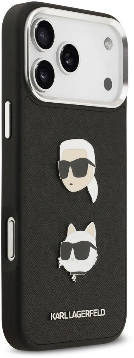 Karl Lagerfeld Back Cover Case iPhone 17 Pro Max - Zwart