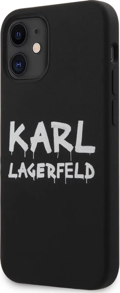 Karl Lagerfeld Graffiti Hoesje iPhone 12 Mini