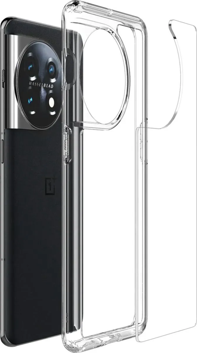 Spigen OnePlus 11 Ultra Hybrid Hoesje - Transparant