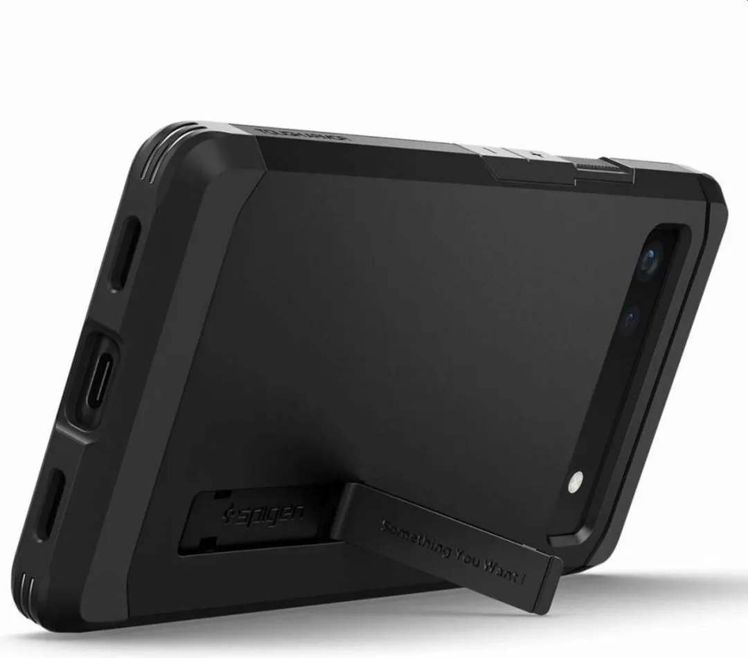 Spigen Tough Armor Hoesje Google Pixel 6a - Zwart