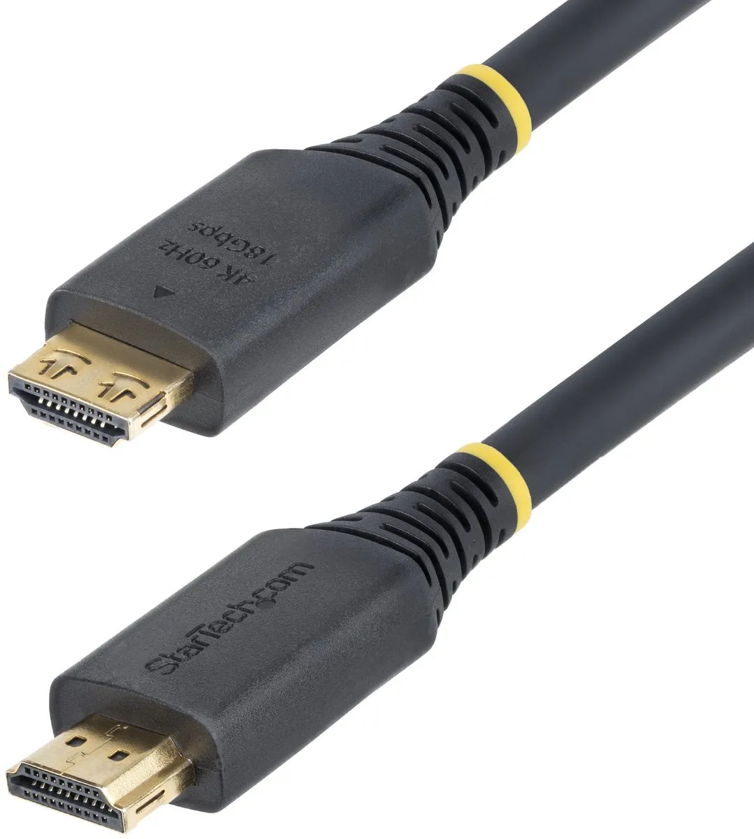 Startech HDMI2-CABLE-GRIP-20F Kabel - 6,1m - 4K 60Hz/144Hz - Zwart