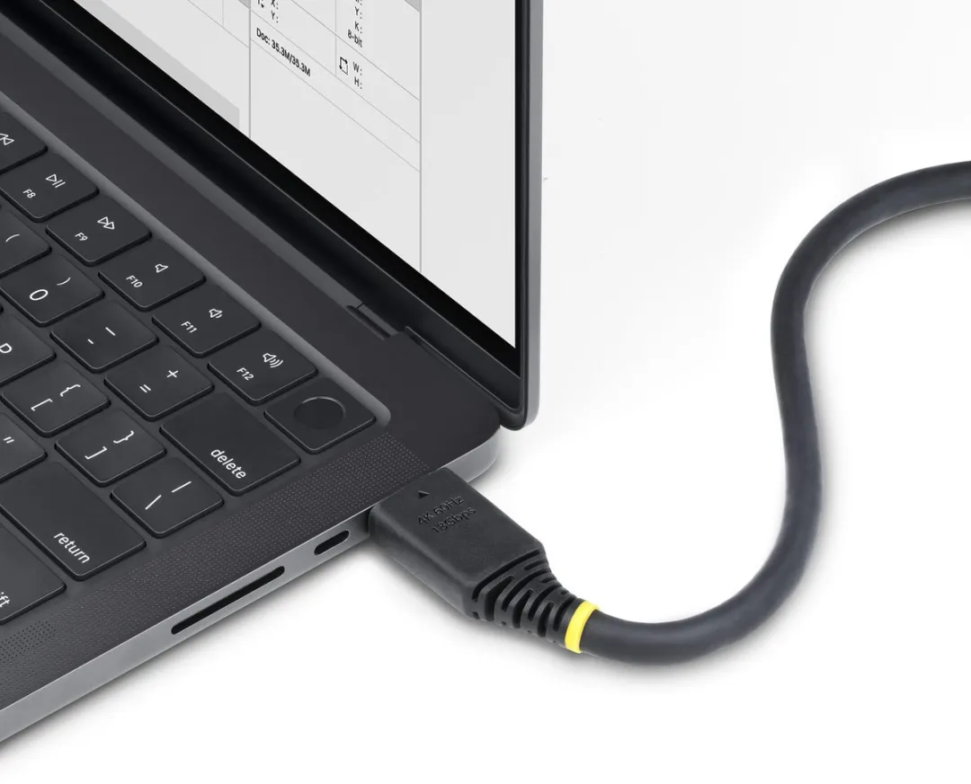 Startech HDMI2-CABLE-GRIP-20F Kabel - 6,1m - 4K 60Hz/144Hz - Zwart