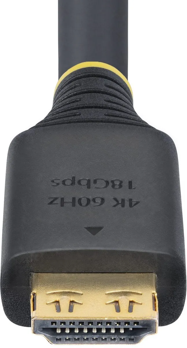 Startech HDMI2-CABLE-GRIP-20F Kabel - 6,1m - 4K 60Hz/144Hz - Zwart - afbeelding 6 van 6