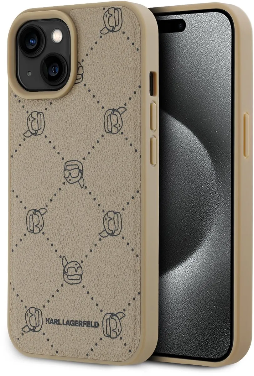 Karl Lagerfeld KLHMP14XPGKHPHE Back Cover iPhone 14 Pro Max