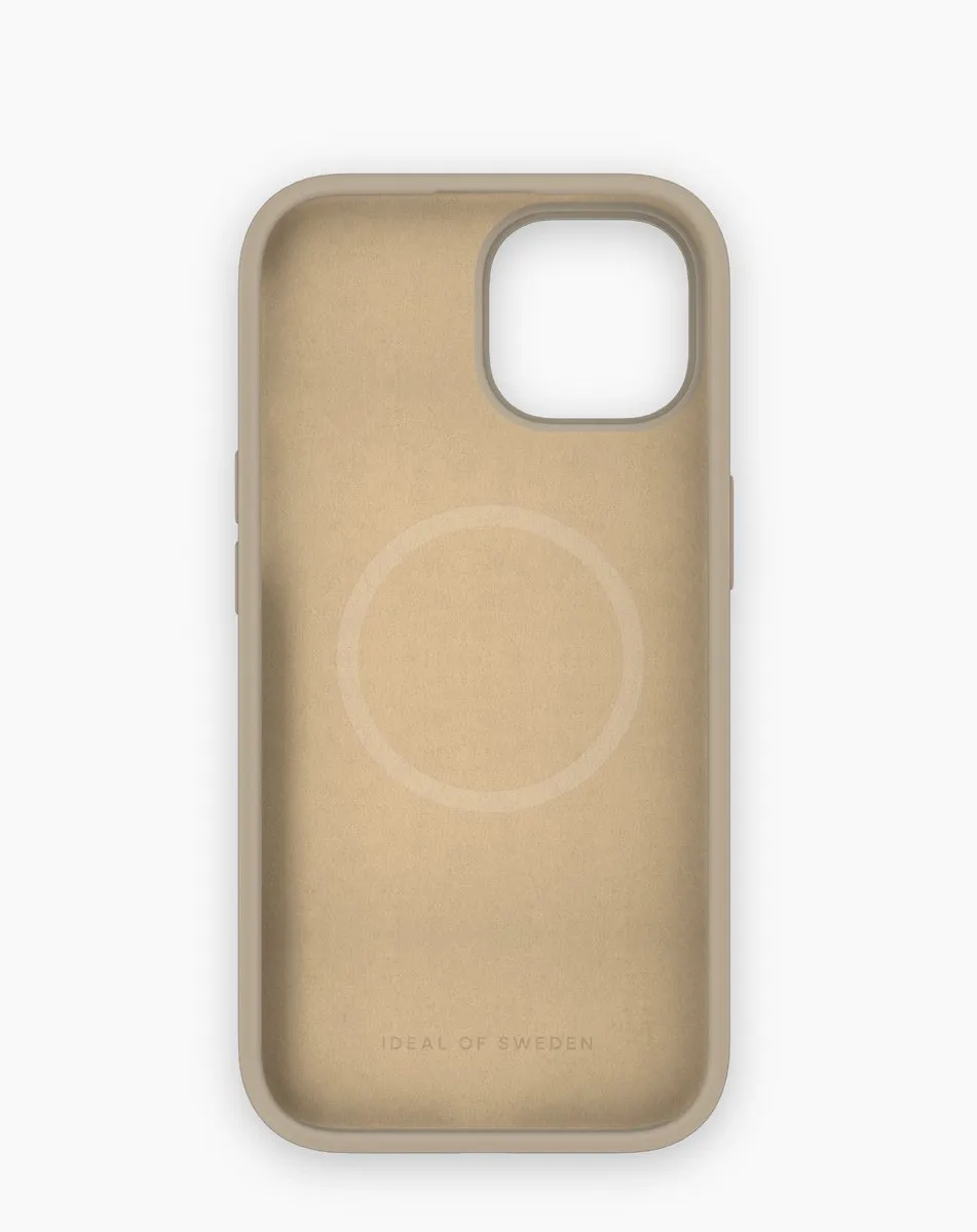 iDeal of Sweden iPhone 16 Silicone Case MagSafe - Beige - afbeelding 5 van 6