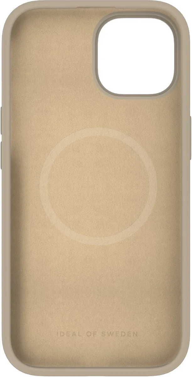 iDeal of Sweden iPhone 16 Silicone Case MagSafe - Beige - afbeelding 4 van 6