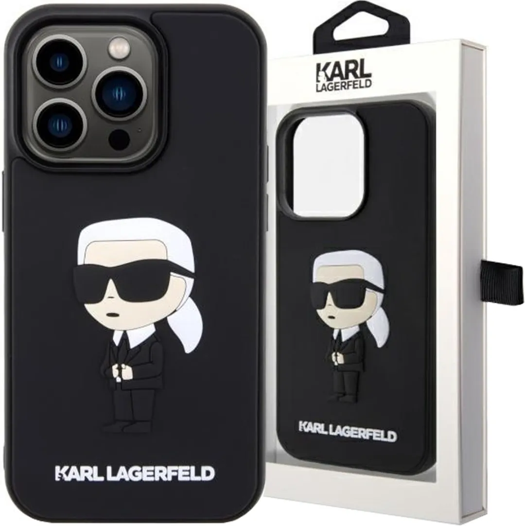 Karl Lagerfeld KLHCP14L3DRKINK Hoesje iPhone 14 Pro